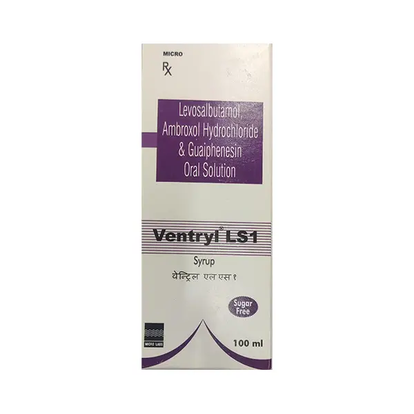 Ventryl LS 1 Syrup Sugar Free